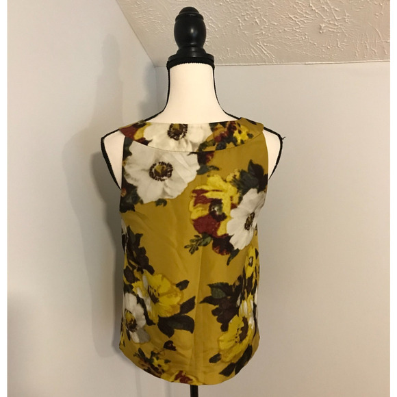 Kate Spade New York Bette Sleeveless Galleria Silk Top - Picture 4 of 11